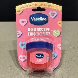 Vaseline Valentines Rosé Lip Therapy Balm Limited Edition, New/Packaging Sealed